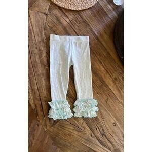 SweetHoney‎ blue ruffle Pants 2T